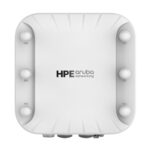 HPE Aruba Networking AP-518 (RW) Wi-Fi 6 Hardened Dual Radio Wireless Access Point, 5GbE PoE, 6x RP-SMA, IP55 - White