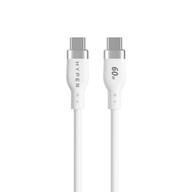 Hyper HyperJuice USB-C to USB-C Cable 1.5 m USB 2.0 60W White