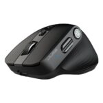 JLab Epic Mouse 2 Wireless Ergonomic Office Mouse Bluetooth USB-C 2400 DPI Black