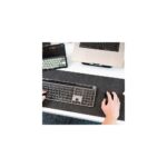 JLab Epic Mouse 2 Wireless Ergonomic Office Mouse Bluetooth USB-C 2400 DPI Black