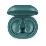 JLab JBuds Sport ANC 4 earbuds and charging case in teal – view 3
