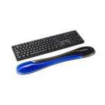 Kensington Slim Duo Gel Ergonomic Keyboard Wrist Rest for Low-Profile Keyboards - Blue