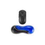 Kensington Slim Duo Gel Ergonomic Mouse and Trackball Wrist Rest for Low-Profile Mice - Blue