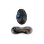Kensington Slim Duo Gel Ergonomic Mouse and Trackball Wrist Rest - Grey
