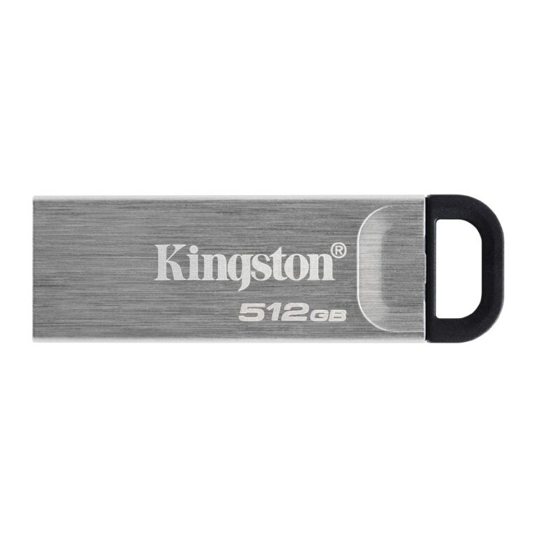 Kingston DataTraveler Kyson USB Flash Drive 512GB USB 3.2 Gen 1 Read 200MB/s Silver