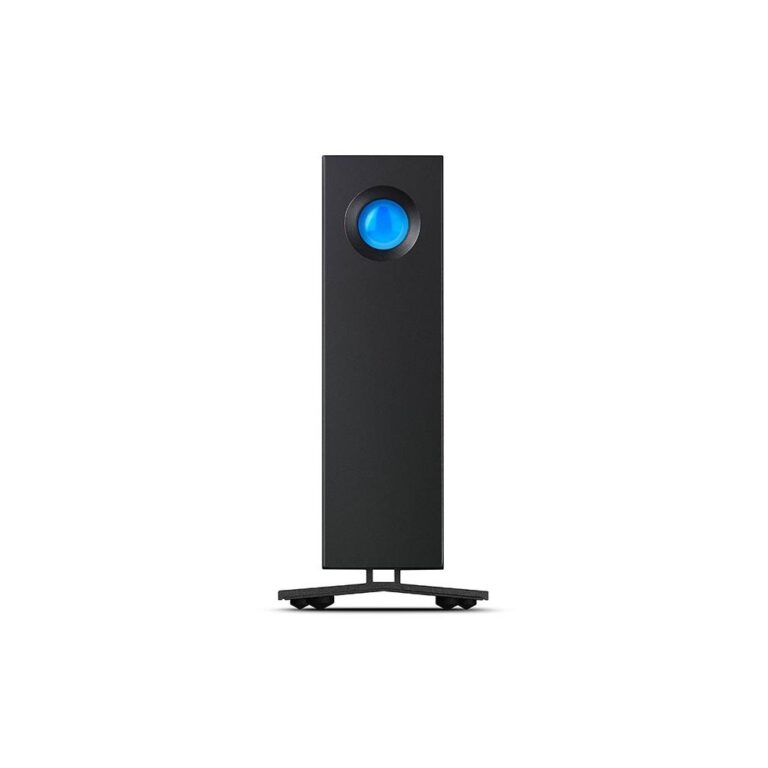 LaCie d2 Professional External Hard Drive 30 TB 7200 RPM USB Type-C Black