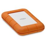 LaCie Rugged USB-C External Hard Drive HDD 5 TB Grey Yellow