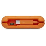 LaCie Rugged USB-C External Hard Drive HDD 5 TB Grey Yellow