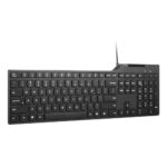Lenovo Smartcard Keyboard 5000 Wired USB UK English Full-size Plunger Black