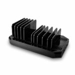 Lindy 120W 10-Port USB Charging Station with Quick Charge 3.0, Black
