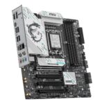 MSI B860M Gaming Plus WiFi Micro-ATX Motherboard - LGA 1851, Intel B860, DDR5, Wi-Fi 7, Black