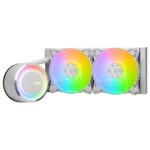 MSI MAG Coreliquid E240 240mm ARGB All-in-One Liquid CPU Cooler - White