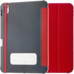OtterBox React Series Folio Case for Apple iPad 10th Gen (A16) - Red/Grey