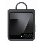 Samsung EF-PF741TBEGWW Silicone Case for Galaxy Z Flip6 and Galaxy Z Flip7 FE - Black