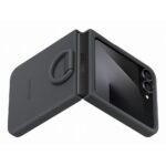 Samsung EF-PF741TBEGWW Silicone Case for Galaxy Z Flip6 and Galaxy Z Flip7 FE - Black