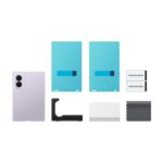 Samsung EF-QF971CTEGWW Mobile Phone Case for Z Fold8 7.6" - Transparent
