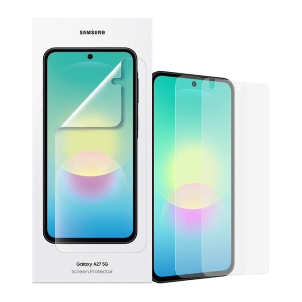 Samsung Galaxy A27 5G Screen Protector, 6.7", Scratch Resistant, 2-Pack - Transparent