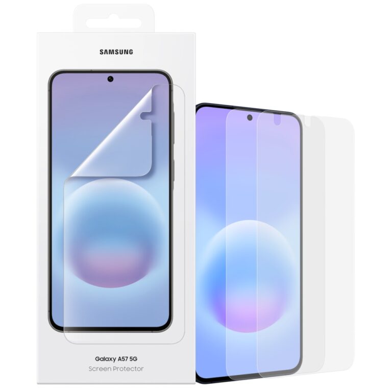Samsung Galaxy A57 5G 6.7" Clear Screen Protector, 2-Pack - EF-UA576CTEGWW