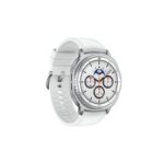 Samsung Galaxy Watch8 Classic 46mm Smartwatch, 4G LTE, 1.3" Super AMOLED, 64GB, Silver/White