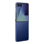 Samsung Galaxy Z Flip7 Clear Case, 1.0mm Slim Silicone Cover, Anti-Yellowing - Transparent