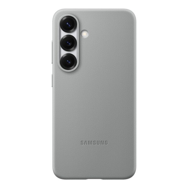 Samsung Kindsuit Faux Leather Protective Case for Galaxy S25 - Grey