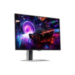 Samsung Odyssey OLED G81SF 27-inch 4K Gaming Monitor, 240Hz, QD-OLED, Silver
