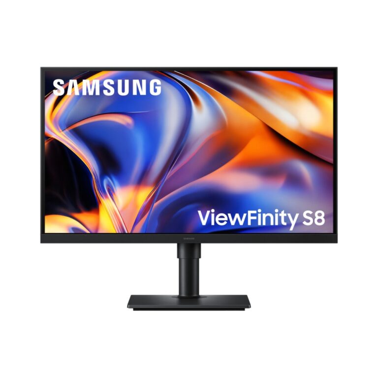 Samsung ViewFinity S8 27" WUHD 5120 x 2880 IPS Monitor 60 Hz USB-C KVM Black