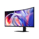 Samsung ViewFinity S8 40" Curved 5K2K WUHD VA Monitor, 144 Hz, HDR10+, FreeSync Premium, Black