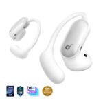 Soundcore AeroFit 2 Pro 2-in-1 Hybrid Earbuds Bluetooth ANC Built-In Microphone White