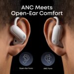 Soundcore AeroFit 2 Pro 2-in-1 Hybrid Earbuds Bluetooth ANC Built-In Microphone White