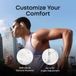 Soundcore AeroFit 2 Pro 2-in-1 Hybrid Earbuds Bluetooth ANC Built-In Microphone White