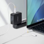 StarTech.com 1m 2-in-1 Rugged USB-C to USB-C and Lightning Charging Cable White
