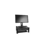 StarTech.com Adjustable Monitor Riser Stand with Drawer for up to 32-inch Displays Black