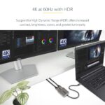 StarTech.com USB-C to Dual HDMI MST Hub - Dual 4K 60Hz Display Adapter - Black, Grey