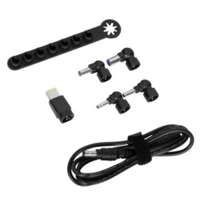 Targus ACC1134GLX Legacy Host Power Kit 90W with 5 Tips for DOCK182/DOCK190/DOCK192 Docking Stations - Black