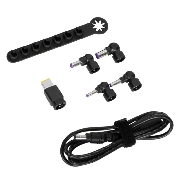 Targus ACC1134GLX Legacy Host Power Kit 90W with 5 Tips for DOCK182/DOCK190/DOCK192 Docking Stations - Black