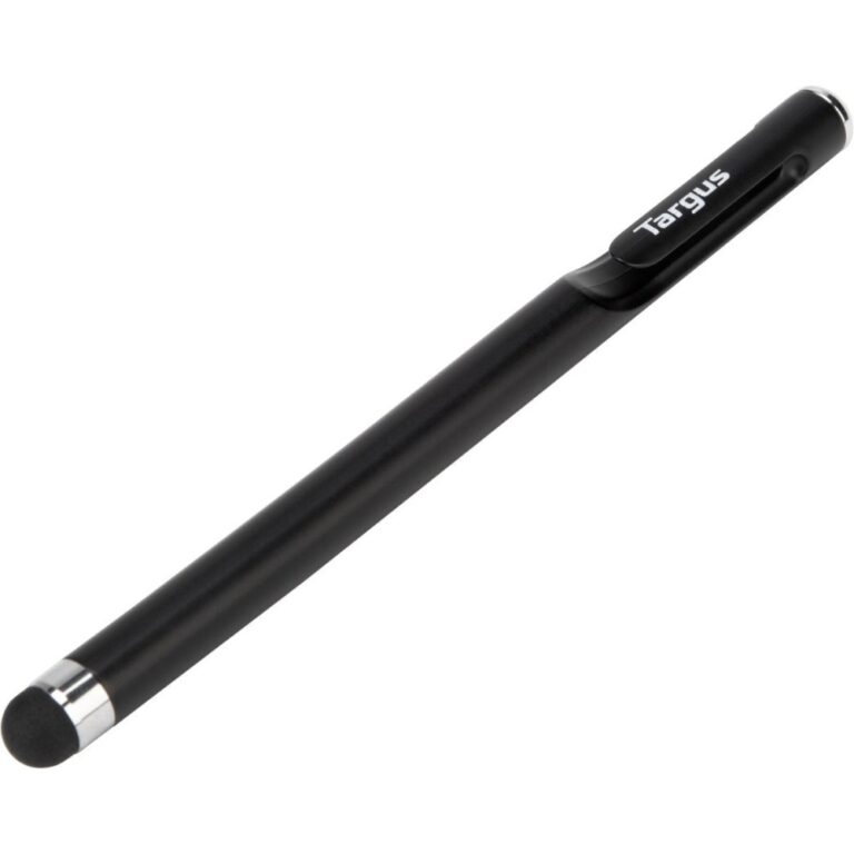 Targus Antimicrobial Universal Stylus Pen with Pocket Clip Black