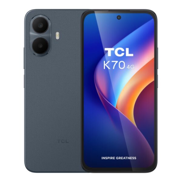 TCL K70 4G Smartphone 6.8" 128GB 4GB RAM Android 16 Space Gray