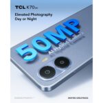 TCL K70 4G Smartphone 6.8" 128GB 4GB RAM Android 16 Space Gray