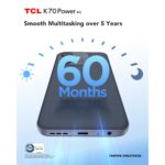 TCL K70 Power 4G Smartphone 6.8" 256GB 8GB Android Grey