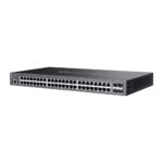 TP-Link Omada SG5452X 48-Port Gigabit L3 Managed Network Switch with 4x 10G SFP+ Slots, Black
