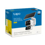 TP-Link Tapo TC93D KIT Solar-Powered Dual-Lens 2K Pan/Tilt Outdoor Security Camera Kit