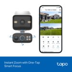 TP-Link Tapo TC93D KIT Solar-Powered Dual-Lens 2K Pan/Tilt Outdoor Security Camera Kit