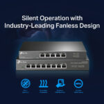 TP-Link TL-SG108-M2 8-Port 2.5G Multi-Gigabit Fanless Unmanaged Desktop Switch
