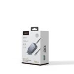 Ugreen Nexode Pro 100W 3-Port Universal Fast Charger with USB-C to USB-C Cable Grey, Silver