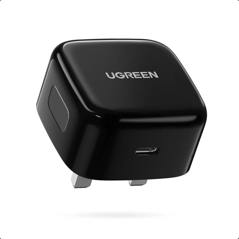 Ugreen PD 20W Fast Charger USB-C AC Indoor Mobile Phone Power Adapter Black