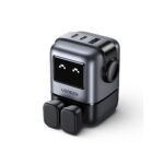 Ugreen Uno 65W GaN Fast Charger, 2 x USB-C and 1 x USB-A Ports, Black