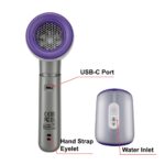 Verbatim Cool 'n' Go Aqua Breeze Handheld Fan 16000 RPM 3000 mAh Purple Grey