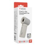 Verbatim Cool 'n' Go Aqua Breeze Handheld Fan 16000 RPM White, Silver