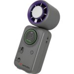 Verbatim Cool 'n' Go Ice Touch Mini Handheld Fan 16000 RPM 4000 mAh Purple and Grey